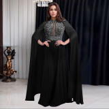 Hot Drill Sexy Long Sleeve Evening Dress BY-7416