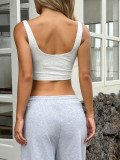Solid Color Sleeveless Sport Tank Tops GZYU- K2522248