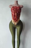 Pre Order: About 7 work days shipping Tube Tops Print Tops Pants Suit YUEM-300804