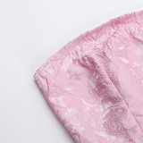 Strapless Bow Mini Dress FL-YJ24112SKO