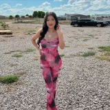 Mesh Print Backless Sexy Jumpsuit GBTF-32093JBY