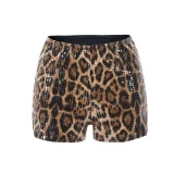 Sequin Print Casual Short GBTF-51437PHD