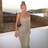 Sexy Sling Sequin Slim Maxi Dress FL-JY23394MH