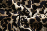 Leopard Print Color Block Loose Pants GZJQ-K24P52854