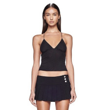 Butterfly Tie Up Backless Vest DLSF-K23B38961