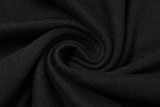 Slash Shoulder Solid Color Slim Maxi Dress DLSF-K24D43826