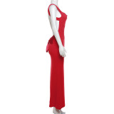Sexy Backless Bow-tie Bodycon Dress  GYME-K23D40893