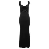 Sexy Backless Bow-tie Bodycon Dress  GYME-K23D40893