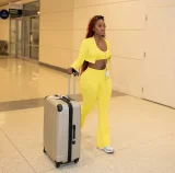 Solid Color Sport Long Sleeve Tops Vest Three Piece Pants Set XMCS-CS2024625047