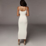 Sexy Sling Backless Midi Dress GYME-D1735311