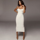 Sexy Sling Backless Midi Dress GYME-D1735311
