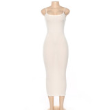 Sexy Sling Backless Midi Dress GYME-D1735311