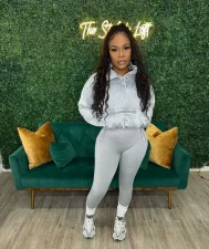 Long Sleeve Zipper Sweatshirts Pants Sport Suit XMCS-CS122624