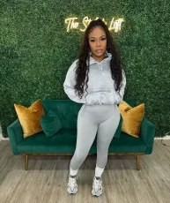 Long Sleeve Zipper Sweatshirts Pants Sport Suit XMCS-CS122624