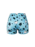 Patterned Printed Tight Yoga Shorts SHD-9898
