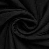 Sleeveless Patchwork Blazer Vest Two Piece Pant Set QHMD-3250