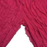 Solid Color Loose Wave Tube Top Jumpsuit BY-7465