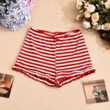 Stripe Short Sleeve Short 2 Piece Set GNZD-51827