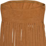 Sexy Wrap Chest Solid Color Tassel Dress BY-7436