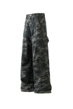 Plus Size Fashion Print Loose Straight Jeans YIM-KZ029