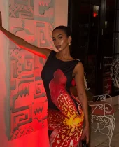 Backless Sleeveless Print Maxi Dress YWXS-K25L826