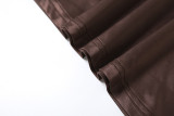 Solid Color Halterneck Backless Maxi Dress XEF-K24D55979