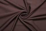 Sexy V Neck Pleated Tops Two Piece Skirts Set XEF-K25S75295