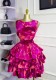 Sleeveless O Neck Pleated Cake Dress GXIN-8860