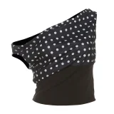 Polka Dot Sexy One-shoulder Top XEF-K25L67774