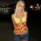 Sexy Print Halterneck Tank Tops XEF-K25L71135