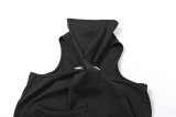 Solid Color High Collar Tops XEF-K25L68078