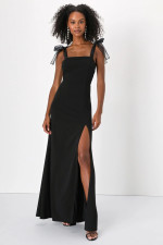 Solid Color Tie Up Sling Maxi Dress XHXF-468