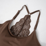 Sexy Lace Patchwork Sling Tops GSZM-ZTP1391