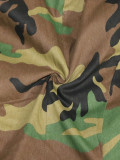 Camouflage Print Long Sleeve Coats SH-391416