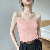 Sexy Sleeveless Solid Sling Tops GSZM-ZTP1392