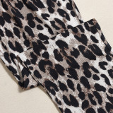 Leopard Print Slim Pants GNZD-51575PBD