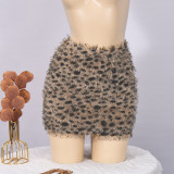 Leopard Print Slim Mini Skirts GNZD-51930DHD
