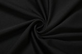 Long Sleeve Solid Color Backless Maxi Dress XEF-K25D78220