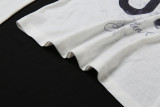 V Neck Print Long Sleeve T Shirts XEF-K24L52070
