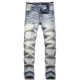 VIP1 Men's Fashion Slim Holes Jeans GSXI-S3626