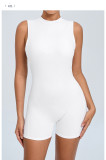Solid Color Backless Yoga Sport Romper GQSA-YL075
