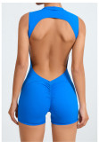 Solid Color Backless Yoga Sport Romper GQSA-YL075