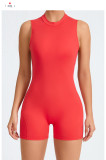 Solid Color Backless Yoga Sport Romper GQSA-YL075