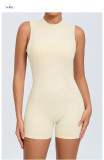 Solid Color Backless Yoga Sport Romper GQSA-YL075