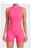 Solid Color Backless Yoga Sport Romper GQSA-YL075