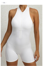 Solid Color Tight Sport Yoga Romper GQSA-Q22