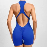 Solid Color Tight Sport Yoga Romper GQSA-Q22
