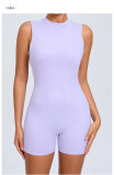 Solid Color Backless Yoga Sport Romper GQSA-YL075