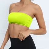 Solid Color Wrap Chest Sport Tops GQSA-RD803