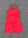 Sleeveless Backless Sport Romper GQSA-41720